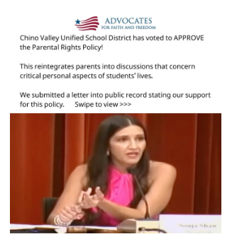 Triumph: School Board Approves Parental Rights!